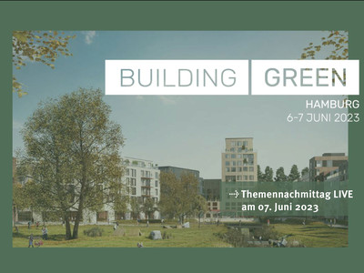 FNR auf der Building Green in Hamburg. Quelle: Building Green/FNR Collage
